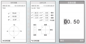 色差仪△E值的含义和判定标准