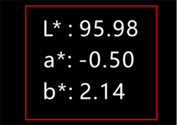 色差仪lab值