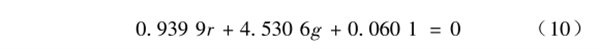 CIE1931 RGB系统和CIE1931 XYZ系统的转换2