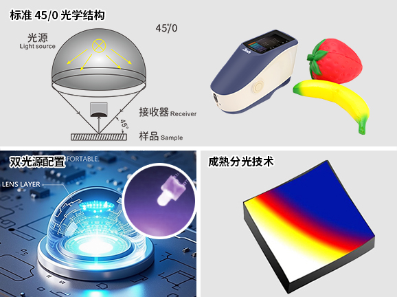 三、专业光学系统设计，适配多元测量场景