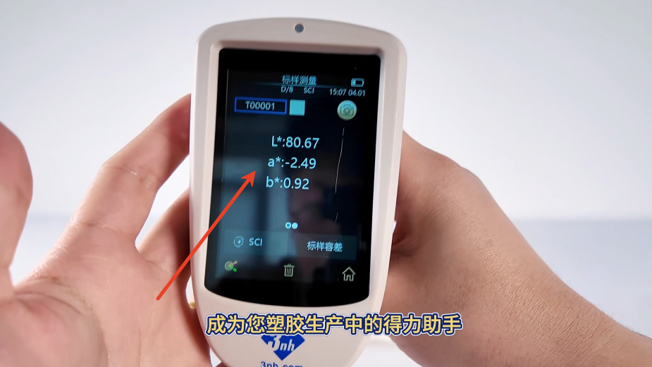 色差仪L*la*b*值和三刺激值XYZ的转换公式